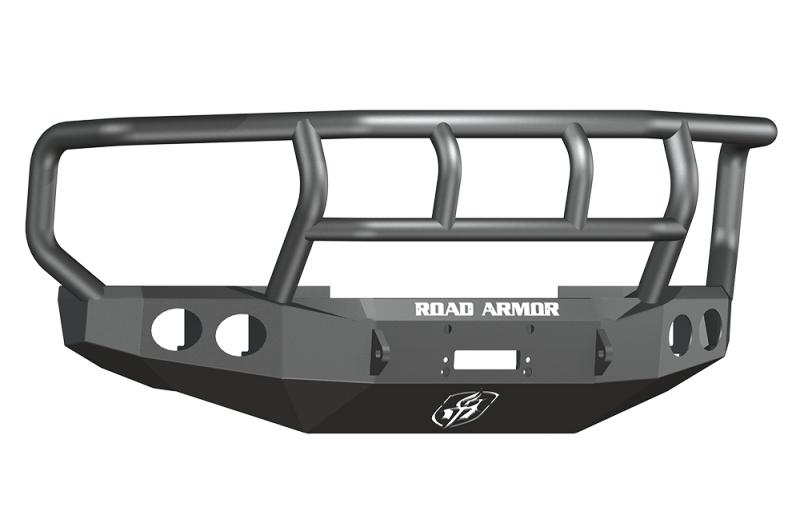 Ford F-250 Front Bumper - Road Armor - Stealth Winch Bumper Titan II GuardWide Flare - Tex Blk - `08-`10